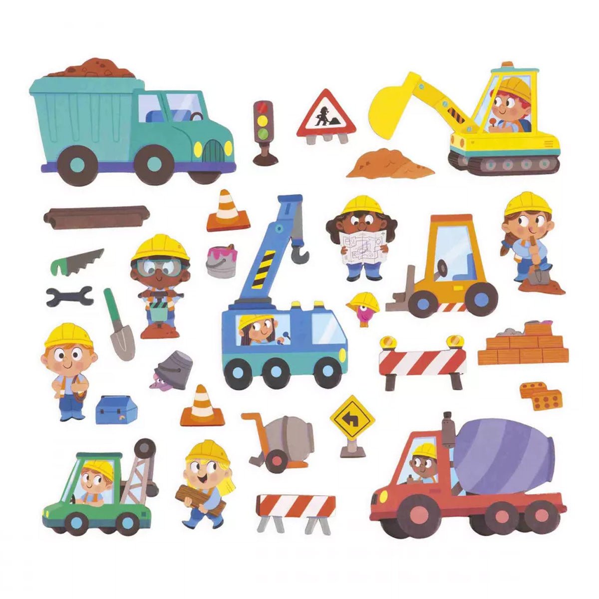 Magneti'Stories byggeplads