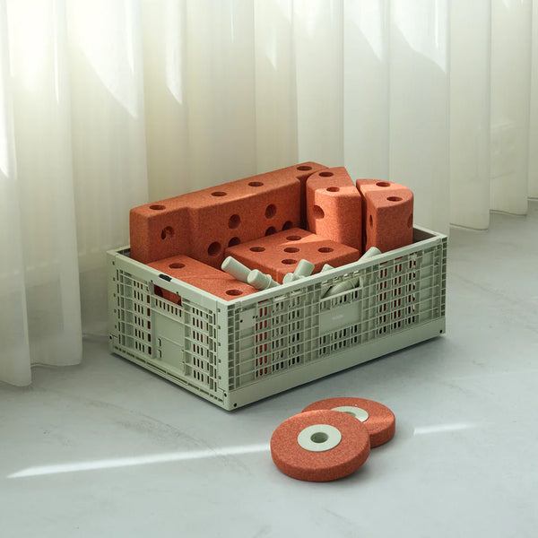 Modu Opbevaringskasse, Dusty Green