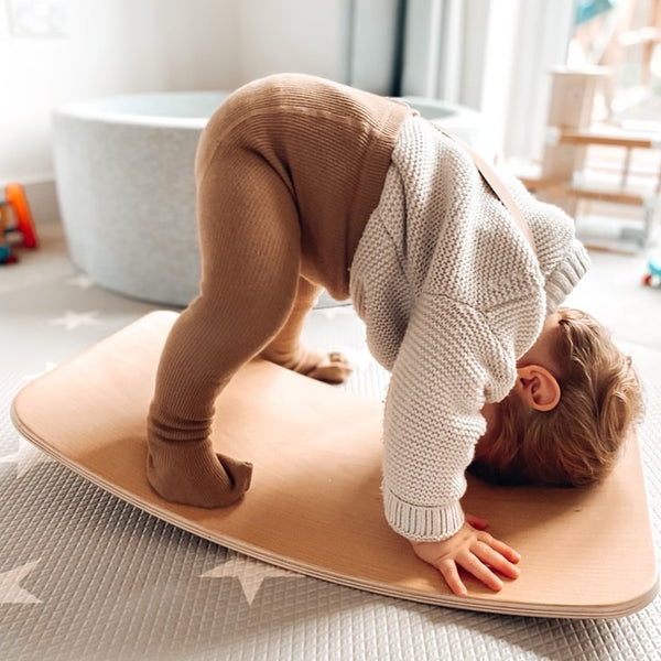 CurveLab rocking nest ink. balancebræt, elephant