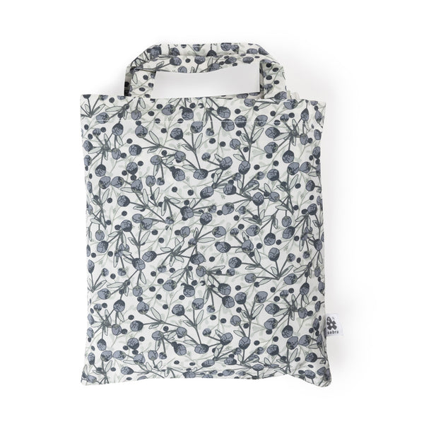 Sebra Junior sengetøj, blue olive