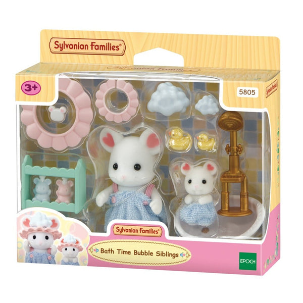 Sylvanian Families Badetid og Bobler Søskende