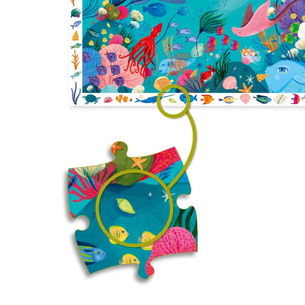 Djeco Observationspuslespil, Under Havet, 54 Brikker