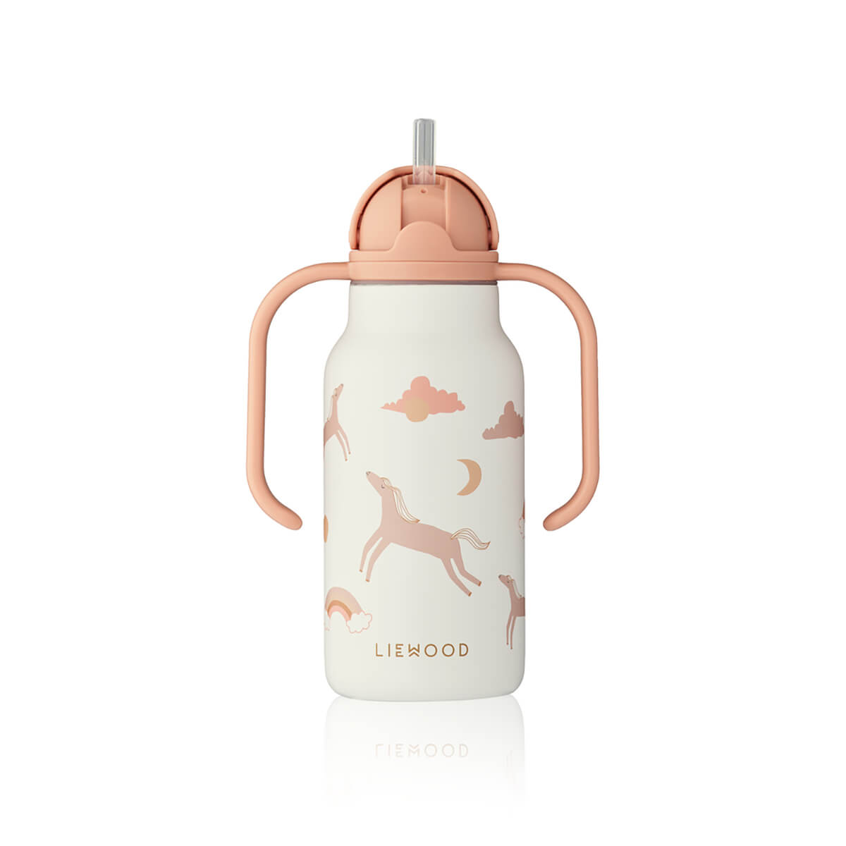 Liewood Kimmie Vandflaske, 250 ml, Dream/Ecru