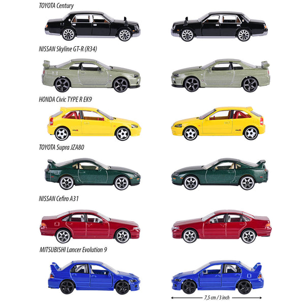 Majorette Japan Series Premium, Asst