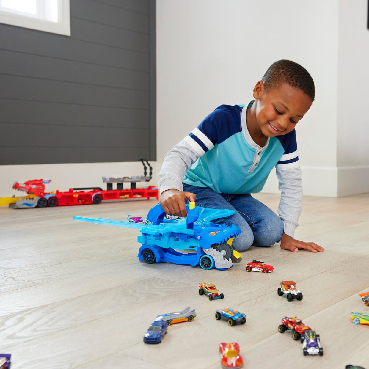 Hot Wheels City Ultimate Dual Dragon Hauler