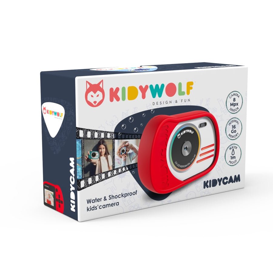 Kidywolf Undervandskamera, Rød