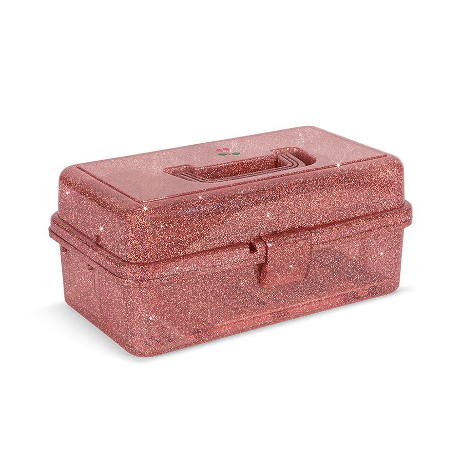 Konges Sløjd Creative art caddy opbevaring, glitter rose