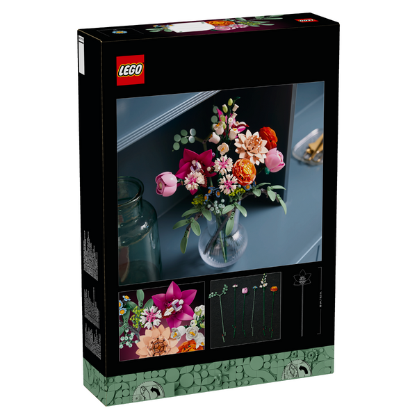 LEGO® Smuk pink blomsterbuket