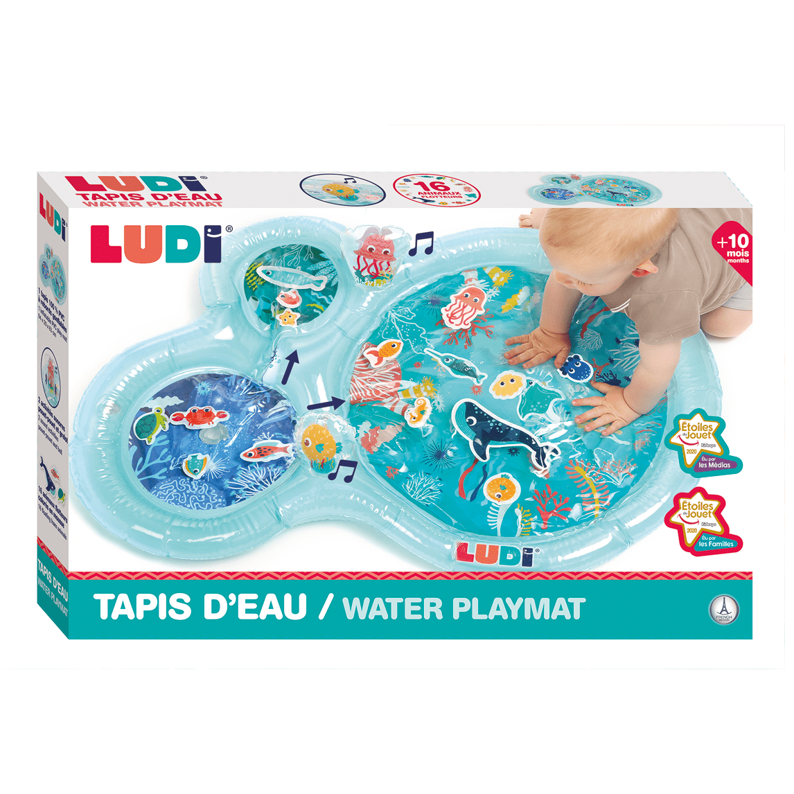 Ludi vandlegemåtte - turkis