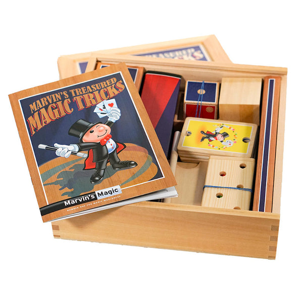 Marvins Magic tryllesæt i træ-æske