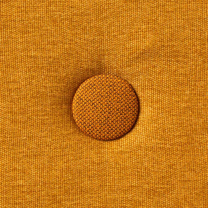 by KlipKlap 3 Fold sofa single soft, mustard med mustard knap