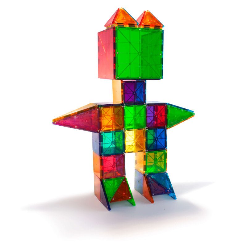 Magna - Tiles byggemagneter, clear - 100 dele