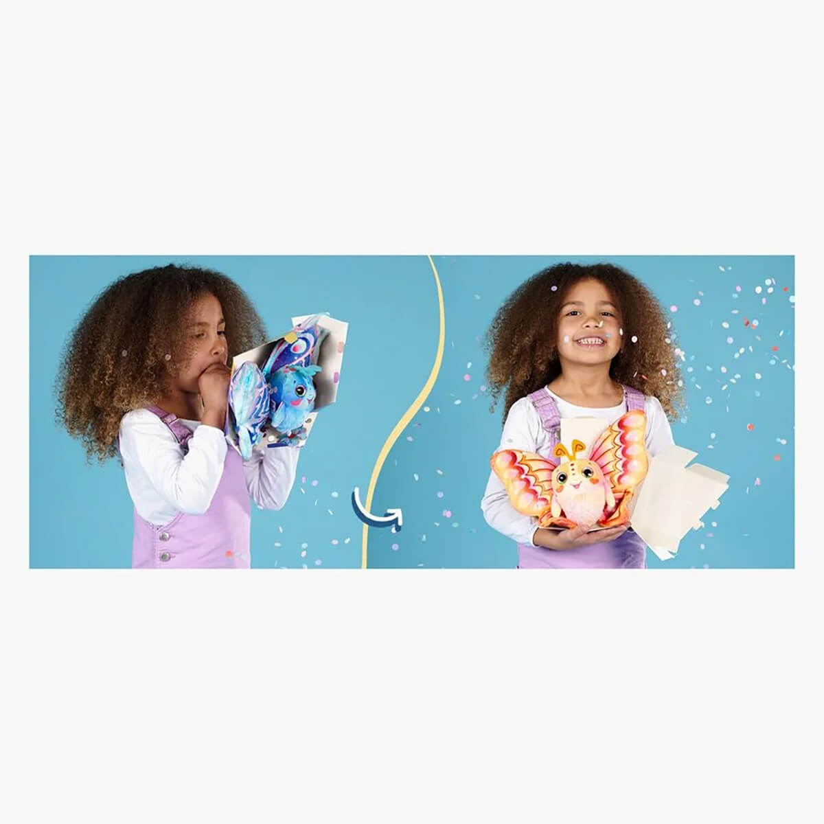 Fluffyfly Sommerfugl, Pink