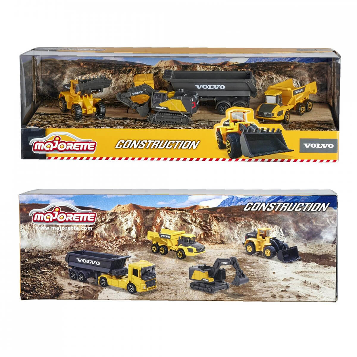 Majorette Volvo, 4 Pak