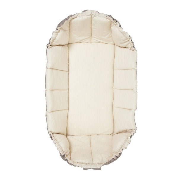 Copenhagen Colors multifunktionel lift 2.0, dark grey w cream solid stripe