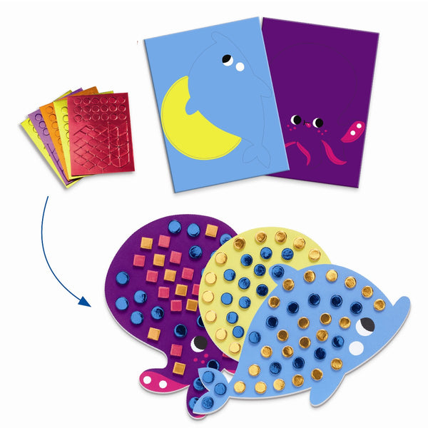 Djeco kreativt aktivitetssæt, Havet