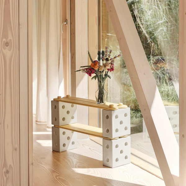 MODU Balancebane 17 Dele, Sand Grey/Honey Yellow