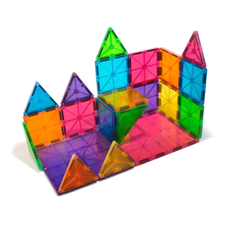 Magna - Tiles byggemagneter, clear - 32 dele