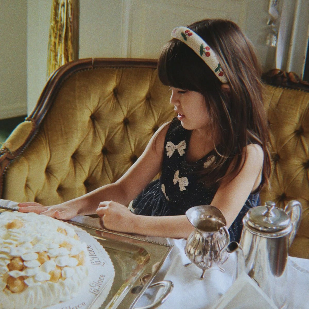 Konges Sløjd Perle Hårbånd, Cherry