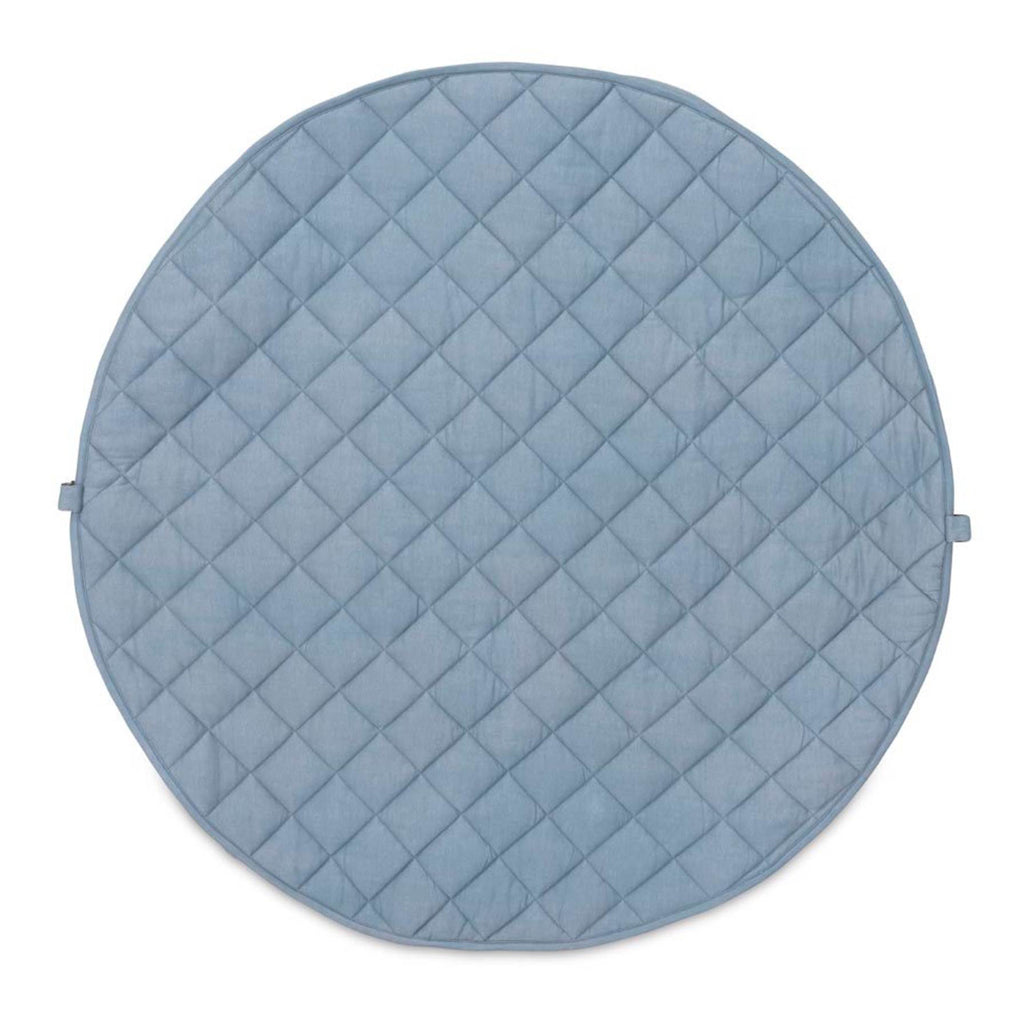 2-I-1 Noomad Dusty Blue Legetæppe & Organizer