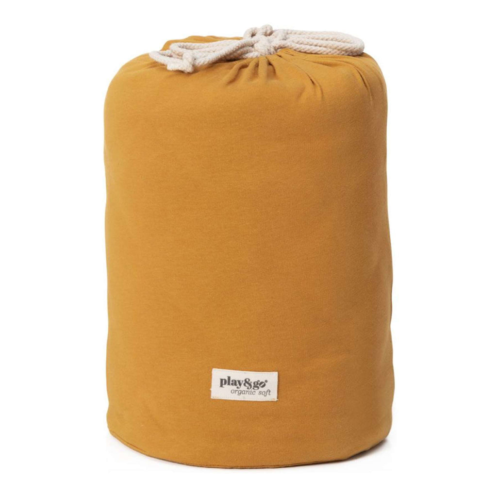 2-I-1 Noomad Mustard Chai Tea Legetæppe & Organizer