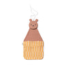 2-I-1 Toto Bear Væg Organizer & Tote Bag