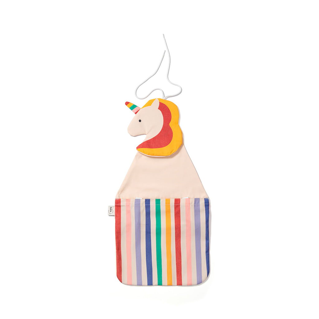 2-I-1 Toto Unicorn Væg Organizer & Tote Bag