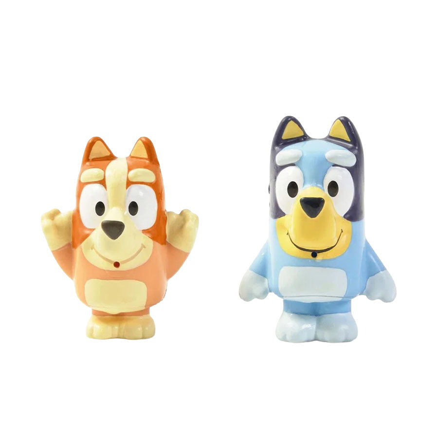 2-Pak Badefigurer med Bluey og Bingo