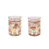 2-Pak Glitter Kop i Rainbow