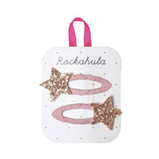 2-Pak Starlight Hårclips Pink