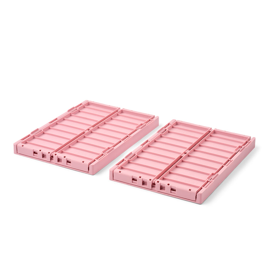 2-Pak Weston Opbevaringsboks i Rose Blush (Small)