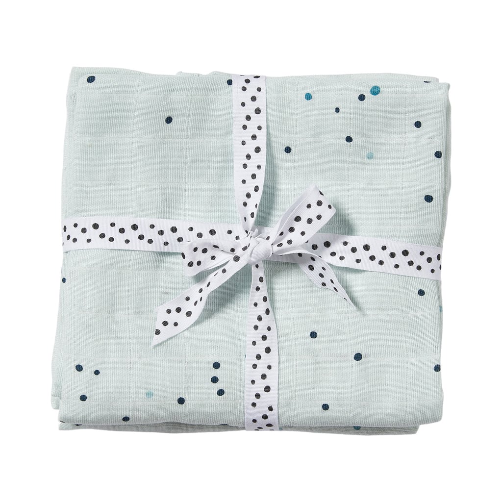 2-Pak Babysvøb Dreamy Dots Blue
