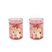 2-pak Glitter Kop i Rose Cat