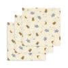 3-Pak Muslin Stofbleer i Cucciolo