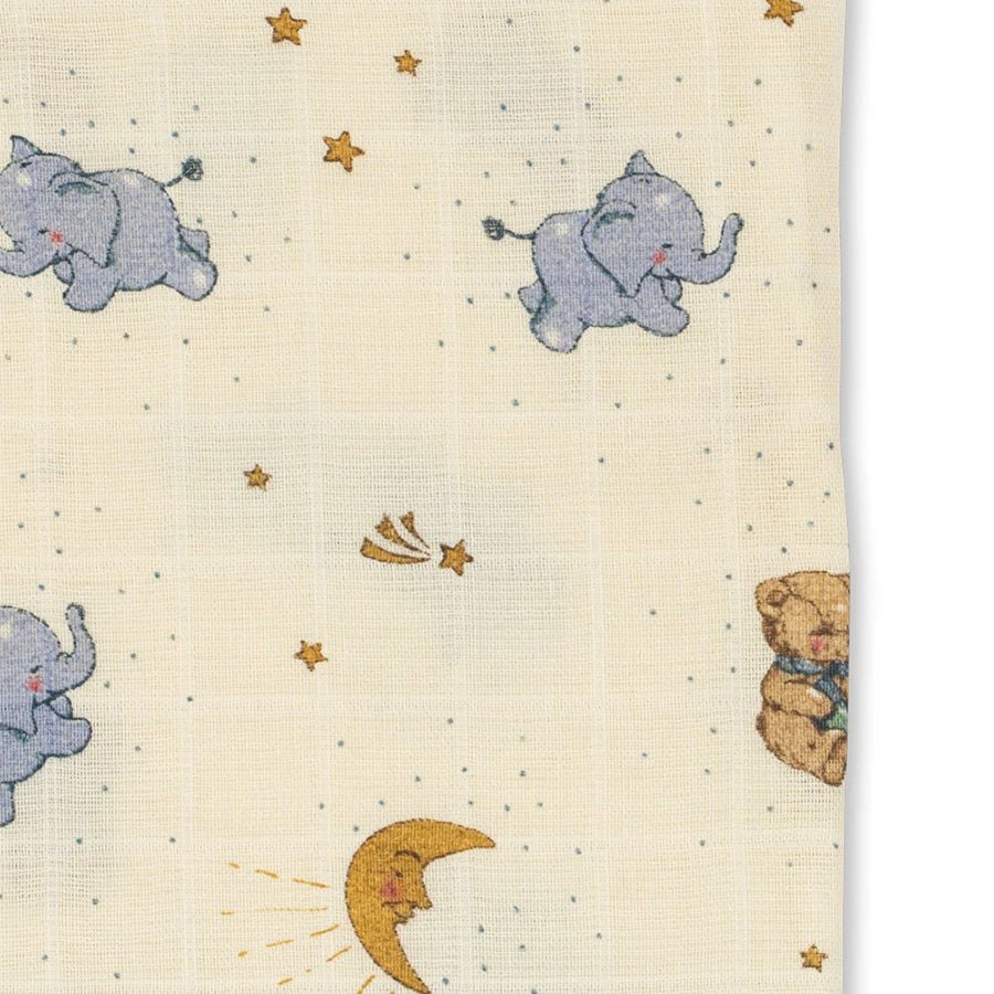 3-Pak Muslin Stofbleer i Cucciolo