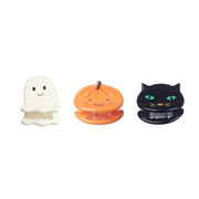 3-Pak Spooky Halloween Hårklemmer