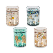 4-pak Glitter Kop i Multi