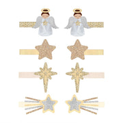 8-Pak Hårclips Sparkle Angel