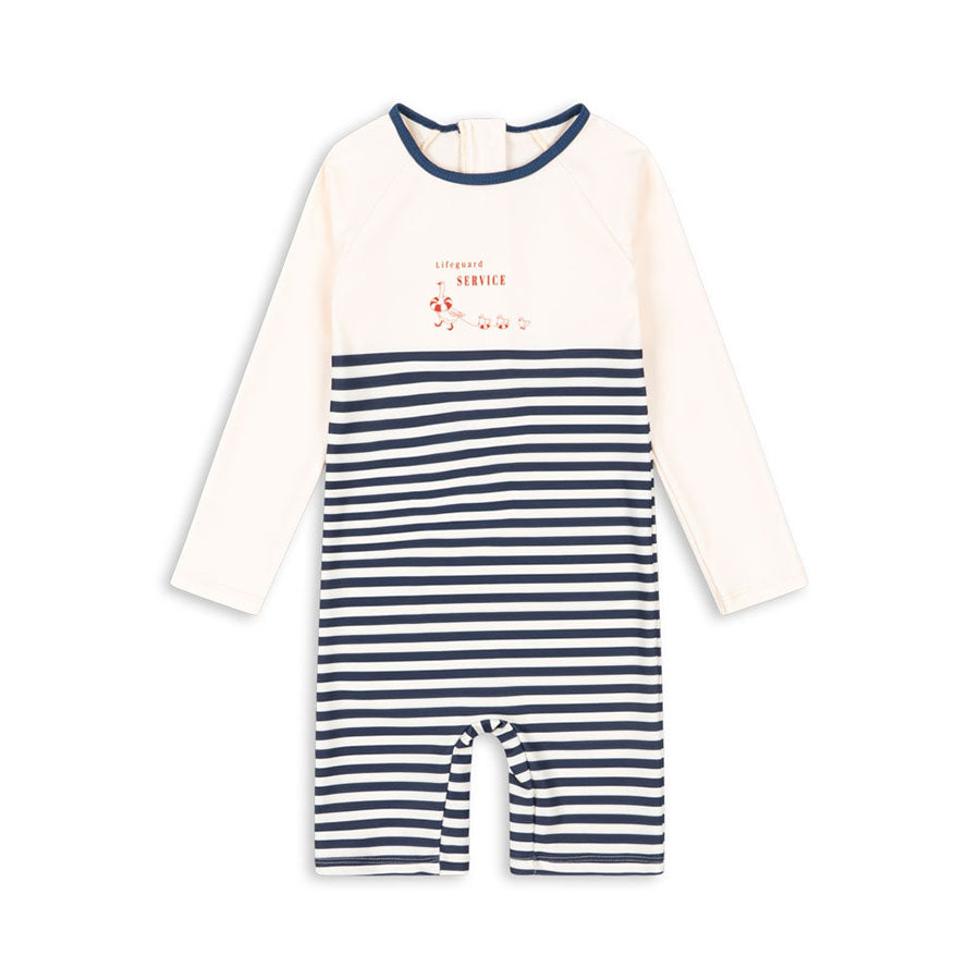 Aster Onesie i Marin Stripe