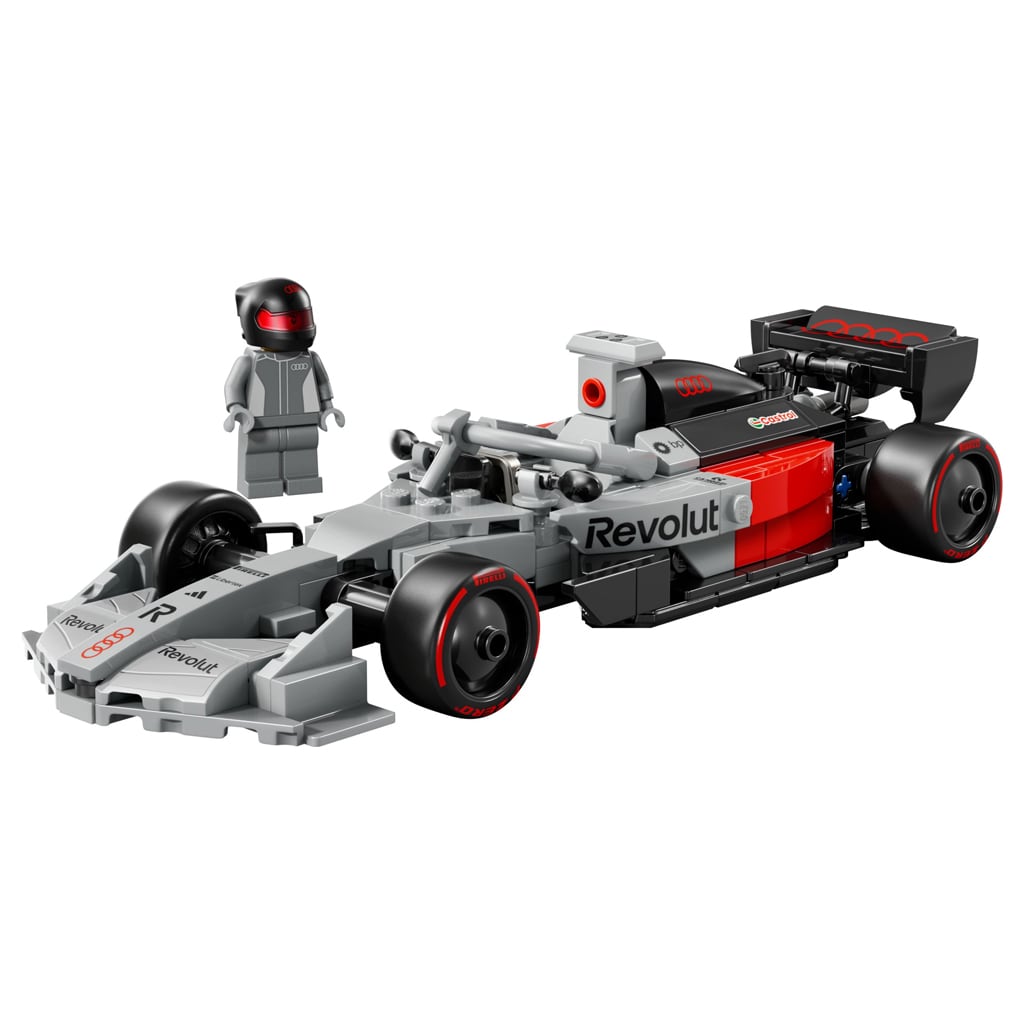 Audi Revolut F1 Team R26-Racerbil fra LEGO