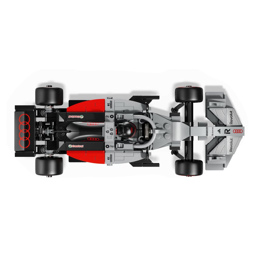 Audi Revolut F1 Team R26-Racerbil fra LEGO