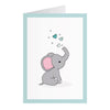 Kort Med Elefant Mint (A6)