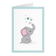 Kort Med Elefant Mint (A6)