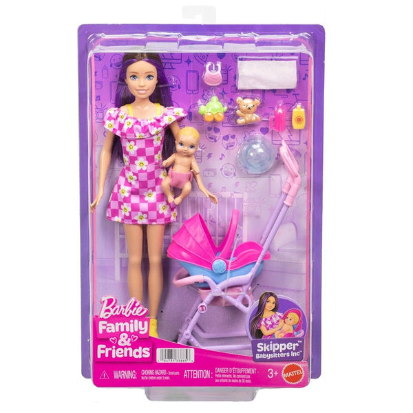 Barbie Babysitter Skipper Legesæt