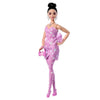 Deluxe Style Pink Denim Star Wrap Asian