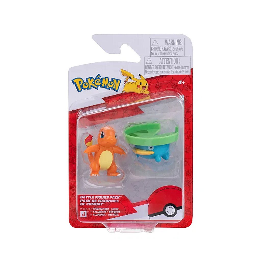 Battle Figurer Lotad/Charmander