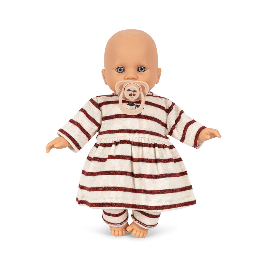 Bella Baby Dukke i Creamy Stripe