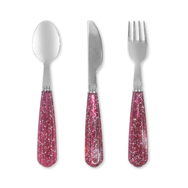 Bestiksæt med Glitter i Sparkling Sangria
