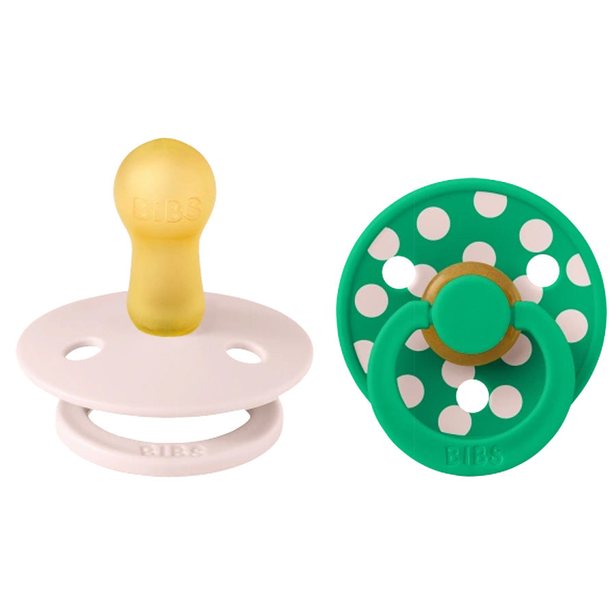 Bibs Studio Sut 2-Pak Polka Str 2, Petal / Cactus