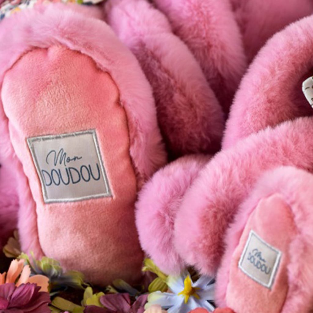 Blomsterkanin i Rosa (35 cm) fra Doudou et Compagnie